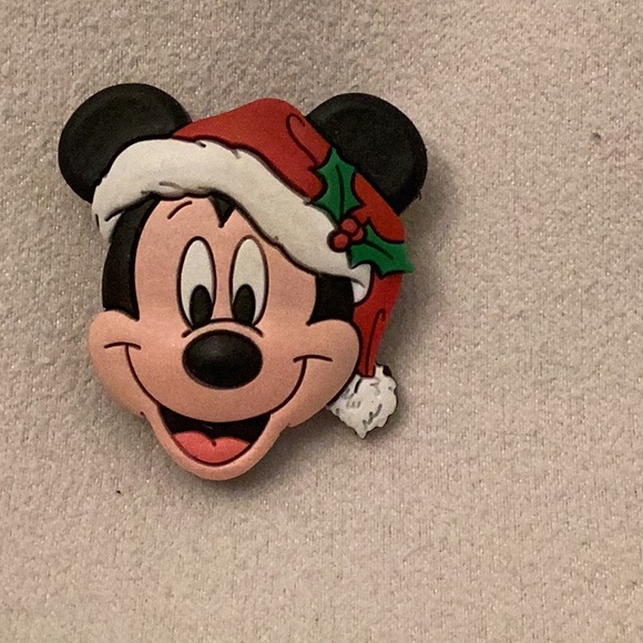 Disney Parks Mickey Mouse Trading Pin Pirate Earrings & Buttons Set of 5 - Picture 4 of 10